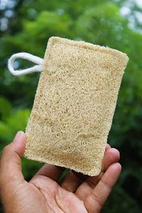 Wholesale Unbleached Natural Loofah <b>Kitchen</b> <b>Sponge</b> Organic Dish Scrubber Biodegradable Eco Friendly Wash Pad Custom OEM - Product Image 6