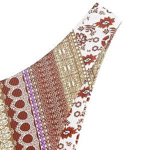 New Arrival Women's High Quality Eco-Friendly Quick Dry Print Two Piece <b>Bikini</b> <b>Set</b> for Beachwear Swimwear - Product Image 6