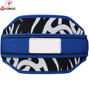 Ceinture de musculation robuste en néoprène avec fermeture auto-agrippante réglable et soutien dorsal rembourré pour l'haltérophilie et l'entraînement de force - Product Image 6