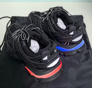 Chaussures de sport de luxe pour hommes et femmes, marque originale de créateur, modèle Track 3.0 avec lacets LED, chaussures décontractées de haute qualité, chaussures de sport pour femmes Baleciajias - Product Image 3