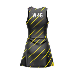 Uniforme de Tenis Personalizado, Transpirable, de Secado Rápido, 100% Poliéster, Ecológico, Ligero, para Primavera/Verano, Vestido Deportivo de Golf para Mujer - Product Image 5