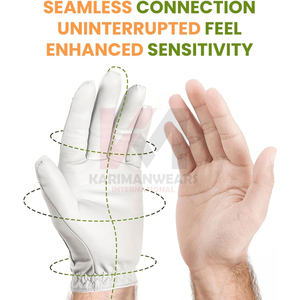 Custom Design Golf <b>Gloves</b> Premium Cabretta Leather OEM Professional Soft Feel Breathable Training Gear Wholesale Manufacturer - Product Image 3