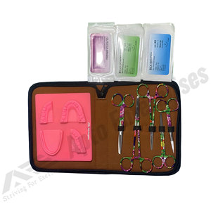 Kit complet d'entraînement à la suture pour étudiants en médecine et en médecine vétérinaire, kit complet d'entraînement chirurgical avec coussin de suture - Product Image 1