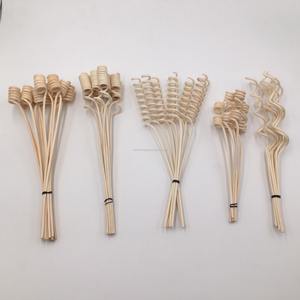 Bâtonnets en rotin ondulé pour diffuseurs d'huiles essentielles, bâtonnets diffuseurs naturels en gros, roseaux aromatiques à fibres les plus longues - Product Image 6