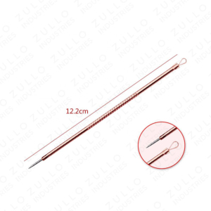 Professional 4 Piece Stainless Steel Blackhead Extractor Kit Facial Pore Cleaner Acne Removal Beauty <b>Tool</b> Set - Product Image 2