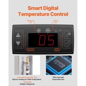 Dispositivo di raffreddamento a 2 livelli per Merchandiser all'aperto con cortina d'aria 12,7cu. ft per refrigeratori e dispositivi di raffreddamento della categoria di prodotto - Product Image 3