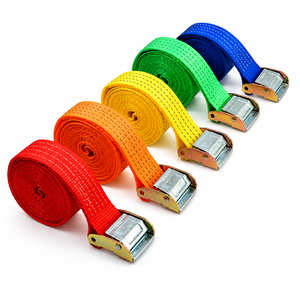 50mm 800kg Polyester Cam Buckle Cargo Strap Hookless for Heavy Cargo Securing Heavy Duty Factory Supply OEM Supplier - Product Image 1