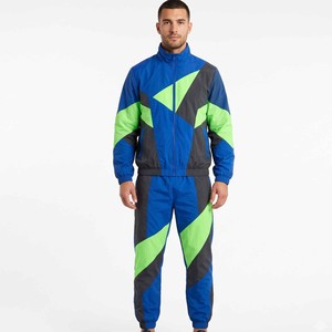 Conjunto Deportivo de 2 Piezas para Hombre, Personalizado, Transpirable, de Nailon Plisado, con Franjas Reflectantes UV, Cortavientos de Invierno, Estilo Deportivo - Product Image 1