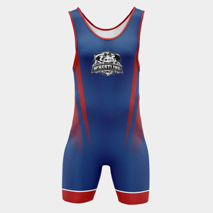 ชุดซับลิเมชั่นสำหรับนักมวยปล้ำแบบพรีเมียม ดีไซน์ใหม่ ชุดกีฬาพิมพ์ลายซับลิเมชั่น สำหรับผู้ใหญ่ ชุดซับลิเมชั่นสำหรับฝึกซ้อมมวยปล้ำ - Product Image 2