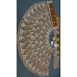 Lehenga Choli de mariage en séquence de miroir véritable de créateur - Product Image 3