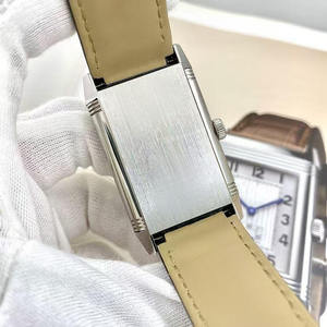 Luxury Fine Steel <b>Case</b> Sapphire Square Small Second Hand Reversible Water-Resistant Automatic Mechanical <b>Watch</b> - Product Image 4