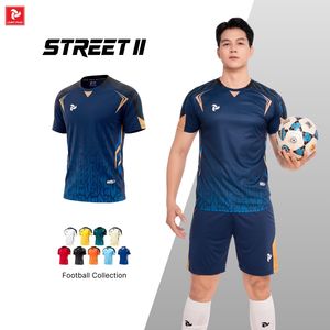 Conjunto de Camiseta de Fútbol Just Play Street II Premium, 100% Poliéster, Secado Rápido, Transpirable, Cuello Alto, Manga Corta, Impresión por Transferencia de Calor - Product Image 2