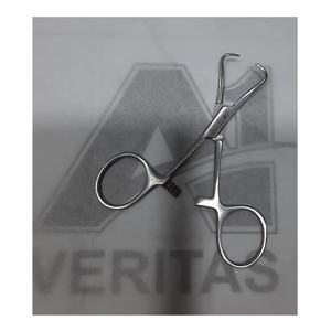 Pince à serviettes de haute qualité A-1 VERITAS Backhaus en acier inoxydable |   Ensemble d'instruments médicaux Hemolock Clip - Product Image 1