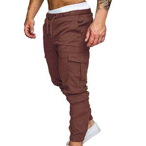 Pantalones Cargo Personalizados para Hombre, Pantalones Utilitarios con Múltiples Bolsillos, Ropa Casual de Calle, Venta al por Mayor, OEM, ODM, Marca Privada - Product Image 6