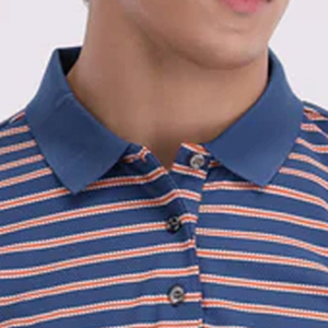 Polos de Hombre con Logotipo Bordado Personalizado de Alta Calidad, Precio de Fábrica, Polos de Golf Lisos de Poliéster y Algodón para Hombre - Product Image 5