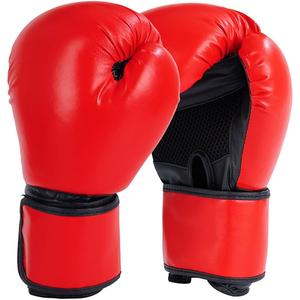 Premium Quality Custom Boxing Gloves Wholesale OEM ODM Durable PU Leather Multi <b>Layer</b> Foam Padding Waterproof Lace-Up Closure - Product Image 1