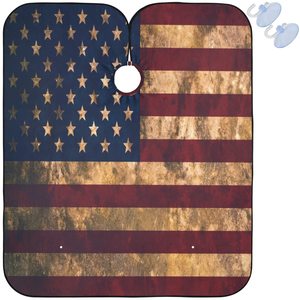 Capa Profesional para Barbería, Capa Impermeable de Poliéster para Corte de Cabello, con Cierre de Broche Negro y Estampado Personalizado por Sublimación - Product Image 4