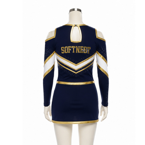 Uniformes de cheerleading personnalisés OEM ODM de haute qualité, prix d'usine, respirants, légers, confortables, vêtements de sport d'équipe - Product Image 6