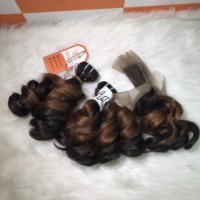 Grade 12A Brésilien Cheveux Raides Tissage Bundles Machine Double Trame Océan Vague Danse Curly Extensions pour Femmes en Gros