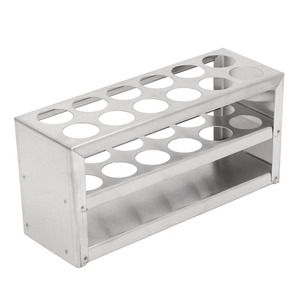 ที่วางหลอดทดลอง 304 ที่วางหลอดทดลองสแตนเลสสำหรับห้องปฏิบัติการ 12 รู - Product Image 6