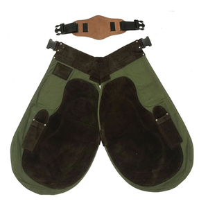 Professional Premium English Farrier Apron <b>Chaps</b> Genuine Leather Buckle Closure Durable for Horse Shoeing Equestrian Veterinary - Product Image 3