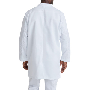 Bata de laboratorio médica desechable para hombre, uniforme de hospital, bata de doctor con bolsillos, bata de laboratorio personalizada para trabajadores de la salud y enfermeras - Product Image 4