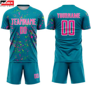 Conjunto de Uniforme de Fútbol Personalizado Premium, Transpirable, de Secado Rápido, Equipación Deportiva, Suministro al por Mayor OEM ODM, Ropa Deportiva de Alta Calidad - Product Image 4