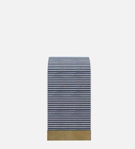 ILAHI's Bone Inlay <b>Table</b> Modern Design Agate Detailing <b>Storage</b> Portable Home Furniture - Product Image 5