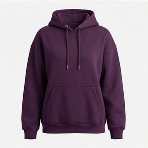 Sweat-shirts à capuche oversize en coton pour femmes, à épaules tombantes, personnalisables avec logo imprimé, unisexe, couleur personnalisée, nouveauté - Product Image 1