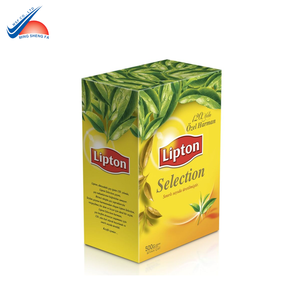 Emballage de boîte à thé en papier prêt à la vente au détail pour sachets de thé et thé en vrac - Product Image 1