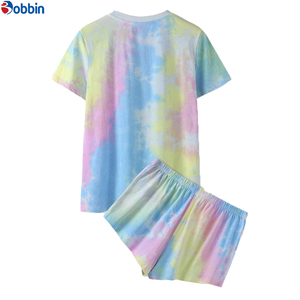 Conjunto de Shorts Tie Dye Cómodo y Unisex, Nueva Colección de Verano, Personalizado, Conjunto Deportivo para Hombre, Talla Grande, Transpirable - Product Image 4