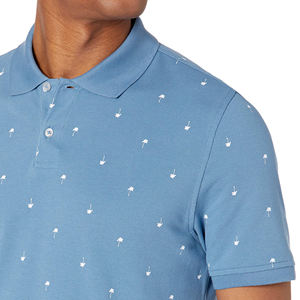 Dernière conception, polos pour hommes de haute qualité, respirants, décontractés, avec logo personnalisé, confortables, coupe décontractée et côtelée, ajustement musculaire aux poignets - Product Image 5