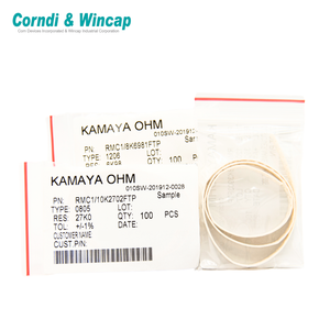 Yageo RC0402FR-SNE96L | ตัวต้านทานชิป SMD ชุดตัวอย่างหนังสือขนาด0402 1% F ค่าความทนทานต่อ E24/ปราศจากฮาโลเจน E96มาตรฐาน RoHS - Product Image 2