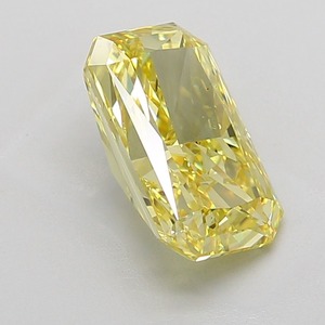 Diamant Jaune Fantaisie Taille Radiant 5,01 Carats Pureté VS2 Fini EX, Pierre Précieuse Jaune de Qualité Supérieure Cultivée en Laboratoire pour Bijoux - Product Image 4