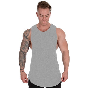 <b>Men</b>’s Sleeveless Activewear Tank Top with Custom Logo <b>for</b> Sports and Streetwear Versatility With High Quality Custom Logo - Product Image 4