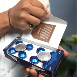 Capsules de café au curcuma fonctionnelles, marque privée, douces et caféinées, compatibles avec les machines à café en aluminium - Product Image 3