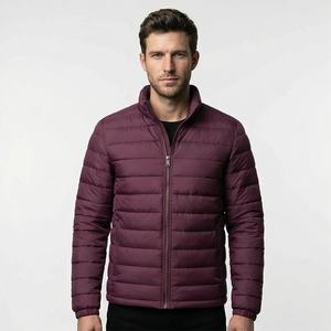Veste matelassée d'hiver de qualité supérieure pour hommes, dernier modèle avec col montant et manches longues, entièrement personnalisable, mode masculine - Product Image 1