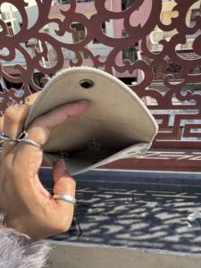 Porte-monnaie en cuir de vachette à poils, nouveau portefeuille de créateur, porte-cartes, mini pochette en cuir véritable à poils métalliques, cadeau de mode - Product Image 6