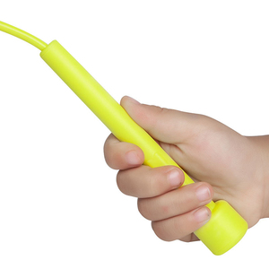 Cuerda para saltar profesional con cable ajustable y mangos antideslizantes para un entrenamiento físico suave, rápido y cómodo - Product Image 6