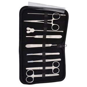 Kit de 9 Instrumentos Quirúrgicos Generales de Acero Inoxidable de Alta Calidad para Hospital, Instrumentos Médicos para Operaciones, con Certificación CE - Product Image 2