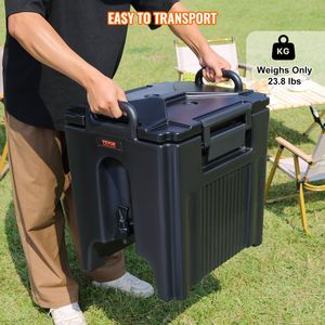 Dispenser per Bevande Isolato da 10 Galloni LL9450UP, Erogatore di Bevande Calde e Fredde di Grado Alimentare, Dispenser Termico per Bevande - Product Image 6