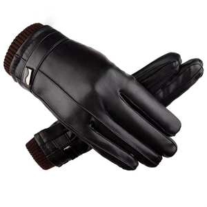 New Latest High Quality Unisex Leather Breathable <b>Touchscreen</b> Dressing <b>Gloves</b> Custom Made Winter Sports Fashion From Pakistan - Product Image 5
