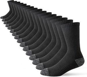 Chaussettes courtes 100% coton respirantes, couleur unie, usage quotidien, décontractées pour adultes, épaisseur standard, tricotées, été - Product Image 1