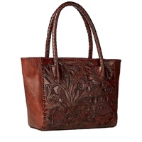 Tas Tangan Kasual Wanita Kulit Sapi Asli Clutch Resleting Tahan Air BS INTERNATIONAL Tali Selempang Hari Valentine