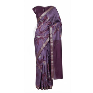 Sari classique pour femmes, robe traditionnelle drapée, broderie détaillée, vêtements ethniques élégants, tenue de fête, mariage, cérémonie - Product Image 2