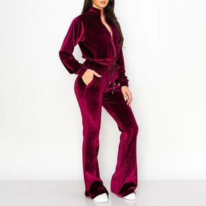 Chaqueta de Terciopelo Acolchada para Mujer, Estilo Nuevo, Personalizada, Lisa, Tejida, Talla Adulto, Invierno, Casual, Deportiva, a la Moda - Product Image 4