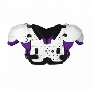 Maillot de football américain à manches courtes, léger, avec protection des épaules, couleurs personnalisables, prix de gros pour adultes - Product Image 2