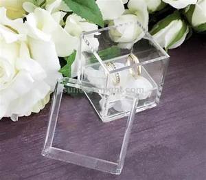 Célébrez votre journée spéciale avec notre boîte à bagues de mariage en acrylique exquise: un beau souvenir pour vos bagues précieuses - Product Image 5