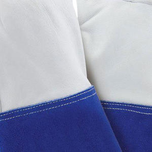 Guantes de Soldadura de Piel de Oveja y Vacuno, Resistentes a Altas Temperaturas, Antideslizantes, Duraderos y Resistentes a Pinchazos - Product Image 5