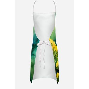 Kentucky Goldenrod Watercolor Unisex Large Multicolor <b>Apron</b> for Cooking Baking <b>Gardening</b>-for Adult Men Women Kitchen Server - Product Image 4